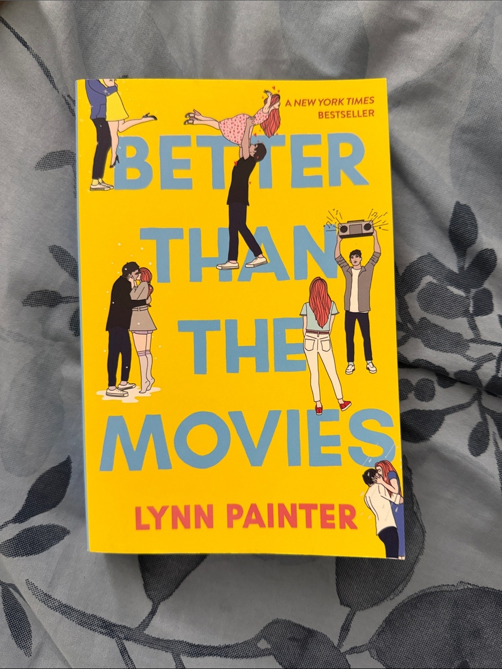 Better Than The Movies by Lynn Painter - Bright Yellow Cover